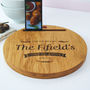 Oak And Copper Personalised Chopping Board iPad Stand, thumbnail 2 of 3