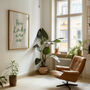 How Lucky Are We Handwritten Wall Art Print, thumbnail 6 of 8