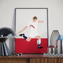 Wilkinson England Rugby Poster, thumbnail 1 of 4