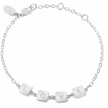 Sterling Silver Love Bracelet, 2 of 5