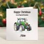 Tractor Christmas Card, thumbnail 3 of 4