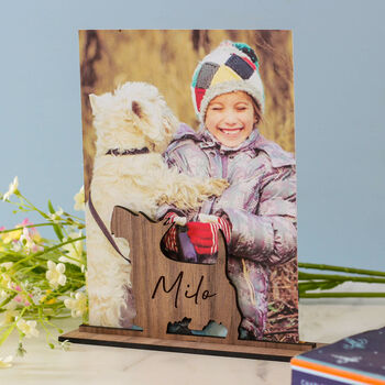 Personalised Dog Photo Frame Gift For Pets, 3 of 6