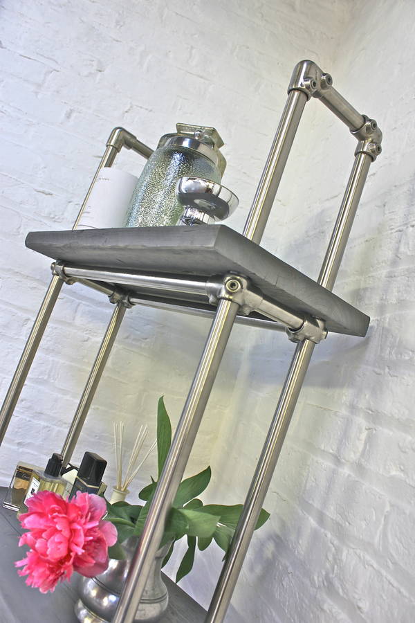 Bracken Reclaimed Scaffolding Bathroom Shelving By Urban Grain