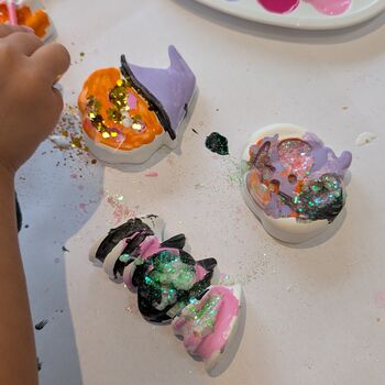 Paint Your Own Halloween Shape Mini Craft Kit, 6 of 8