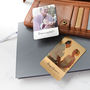 Personalised Photo With Text Metal Wallet Card, thumbnail 2 of 5