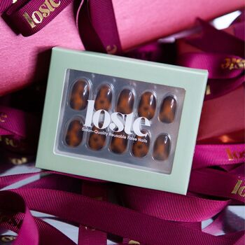 Loste Reusable Press On Nails, Perfect Stocking Filler: Old Money, 5 of 5