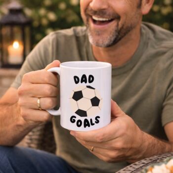 Personalised Dad Goals Mug, 2 of 3