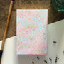 Personalised Hand Marbled Nonpareil Journal, thumbnail 2 of 6