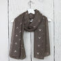 Sparkly Rose Gold Stag Scarf, thumbnail 6 of 9