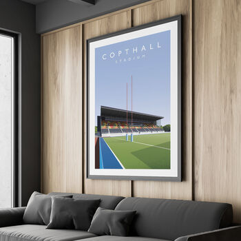Copthall / Stonex Stadium Saracens Rugby Poster, 4 of 9