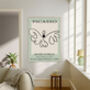 Picasso Butterfly Line Drawing Art Print, thumbnail 2 of 4