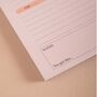A4 Weekly Planner Pad | Bold Block, thumbnail 4 of 6