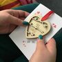 Personalised Valentine's Or Couples Love Token Card, thumbnail 1 of 7