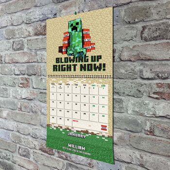 'Minecraft' 2024 Calendar, 3 of 5