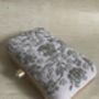 Light Pink Handcrafted Rectangular Clutch Bag, thumbnail 8 of 10