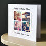 Personalised Card With Removable Metal Collage Keepsake, thumbnail 1 of 4