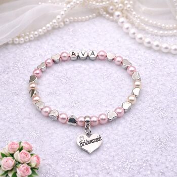 Personalised Mother Of The Bride Bracelet, 4 of 12