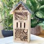 Personalised Garden Bee And Bug Hotel, thumbnail 1 of 1