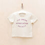 'Ice Cream Appreciation Society' Toddler T Shirt, thumbnail 3 of 5