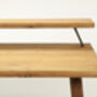 Ned Desk – Desk With Monitor Stand And Flip Top Storage, thumbnail 6 of 9