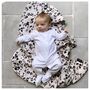 ‘The Swaddle’ Leopard Print Baby Muslin, thumbnail 12 of 12