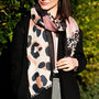 Personalised Leopard Patchwork Scarf, thumbnail 2 of 8