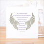 'Wings Like Eagles' Contemporary Bible Verse Card, thumbnail 1 of 4