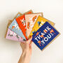 Animal Thank You Card Bundle Pack Of Six, thumbnail 1 of 12