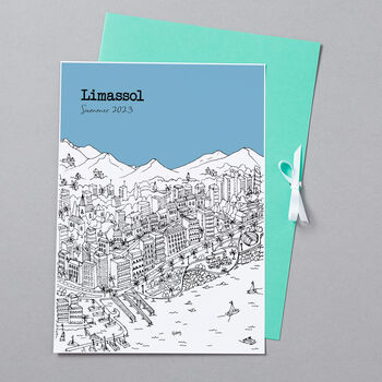 Personalised Limassol Print, 8 of 9