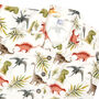 Dinosaurs Brushed Cotton Long Pyjama Set, thumbnail 2 of 3
