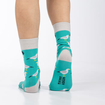 Bamboo Socks | Gull Socks | Bird Socks | Seagull, 2 of 2