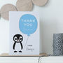 Personalised Teacher Thank You Penguin Card, thumbnail 1 of 3