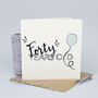 Birthday Balloon Age Card… New Baby To 100 Years Old, thumbnail 5 of 12
