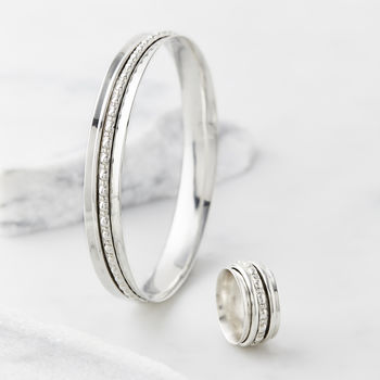Maharani Silver Midi Ring Or Toe Ring, 8 of 12