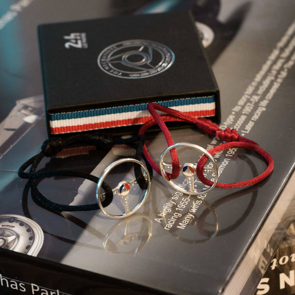 Le Mans Steering Wheel Bracelet By Me and My Car