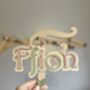 Personalised Name Sign For Kids Wall Initial Door Sign, thumbnail 12 of 12