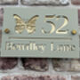 Personalised Butterfly Design House Acrylic Number Sign, thumbnail 8 of 12