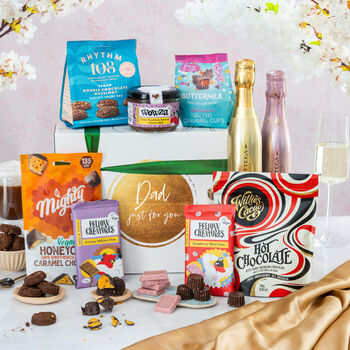 Father's Day, Dad Personalised Hot Chocolate Hamper, 2 of 11