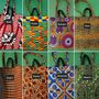 African Wax Print Tote Bag, thumbnail 7 of 9