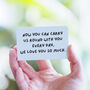 Personalised Metal Photo And Message Wallet Card, thumbnail 2 of 4