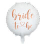 Bride To Be Rose Gold Foil Balloon, thumbnail 2 of 4