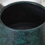 Saka Green Rounded Planter, thumbnail 4 of 5