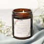 Mother Of The Bride Apothecary Candle, thumbnail 1 of 6