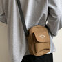 Adjustable Strap Unisex Black Crossbody Bags For Dad, thumbnail 7 of 8