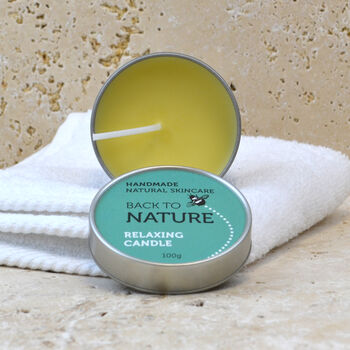 Relaxing Natural Aromatherapy Candle, 3 of 5