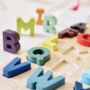Personalised Wooden Alphabet Learning Toy, thumbnail 3 of 3