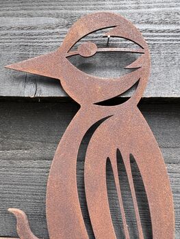 Woodpecker Garden Tree Ornament , Fence Decoration , Bird Sign , Wildlife Gift, 7 of 10