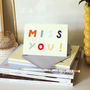 Miss You Friendship Card, thumbnail 2 of 5