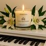 Little Miss Wimbledon Bergamot And Oud Scented Candle, thumbnail 2 of 7