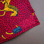 African Print Cotton Napkin | Red Horse Abi Print, thumbnail 5 of 7